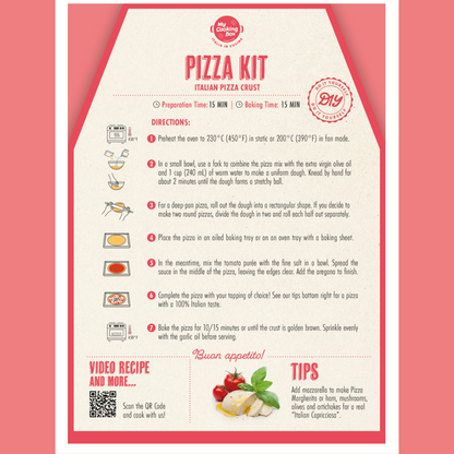 Early Black Friday! My Cooking Box, Pizza kit, Italian Pizza Crust