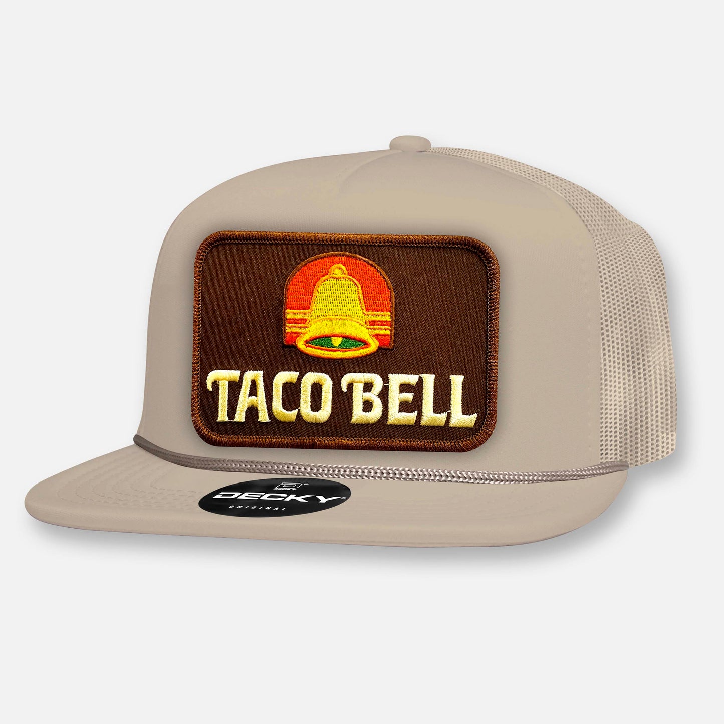 VINTAGE TACO BELL FLAT BILL PATCH HAT