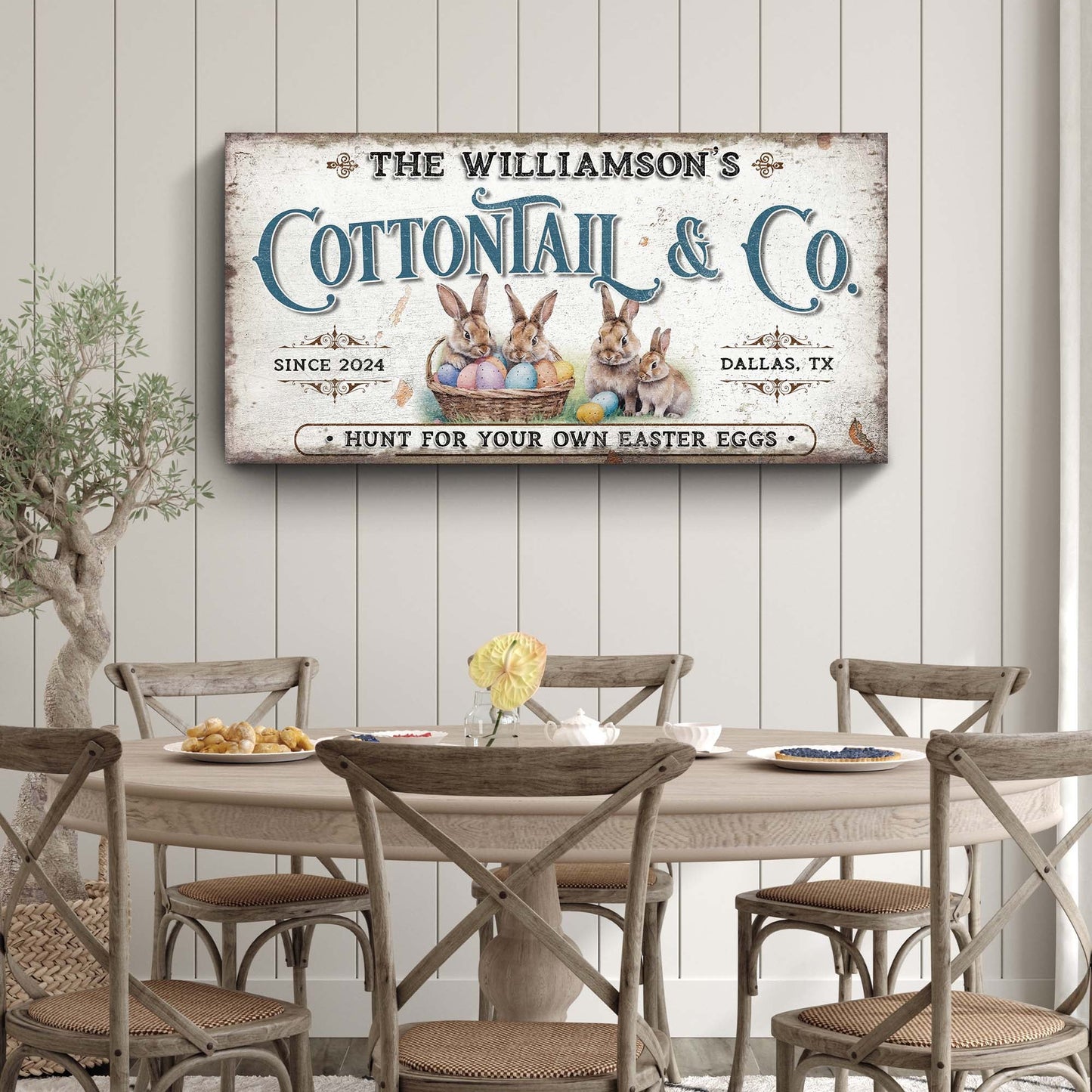 Vintage Easter Sign II