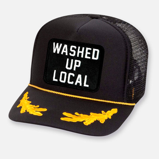 WASHED UP LOCAL CURVED BILL PATCH HAT