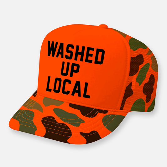 WASHED UP LOCAL PRINTED HAT / ON SALE!