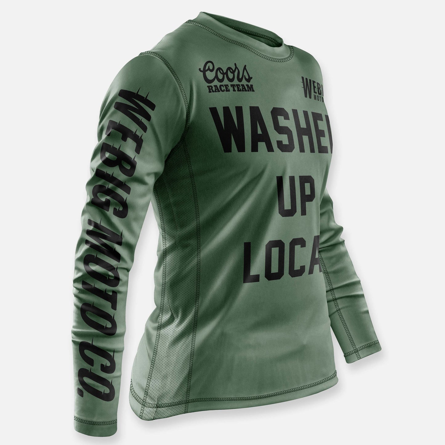 WASHED UP LOCAL JERSEY MILITARY