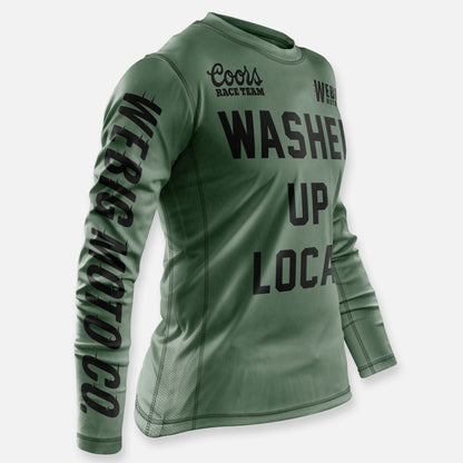 WASHED UP LOCAL JERSEY MILITARY