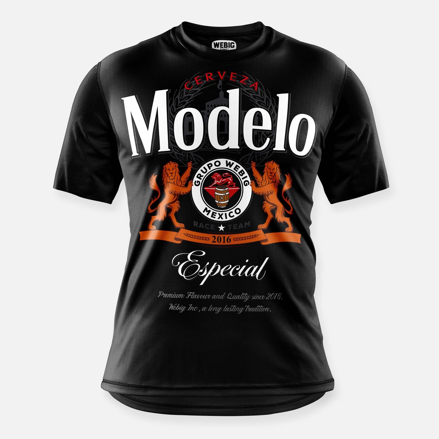 WEBIG ESPECIAL BIKE JERSEY BLACK
