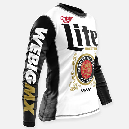 WEBIG LITE JERSEY WHITE-BLACK
