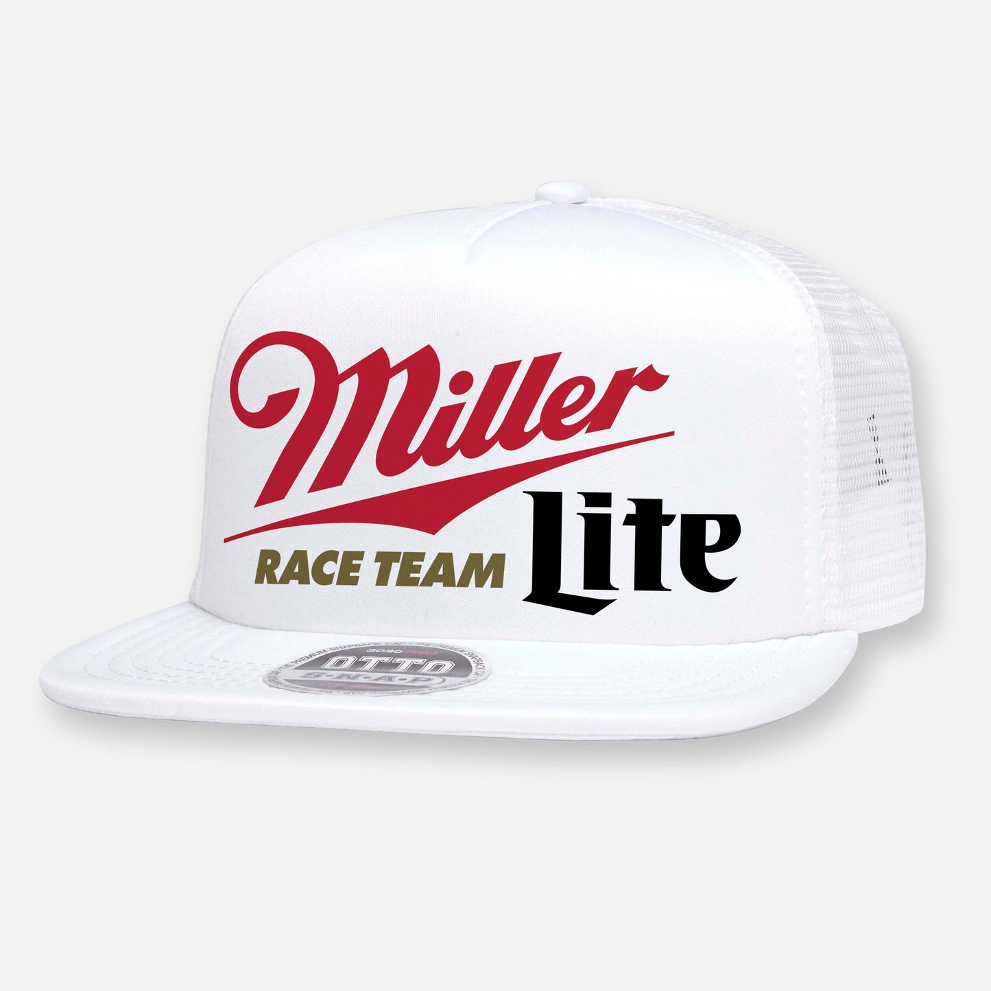 WEBIG LITE FLAT BILL RACE TEAM HAT