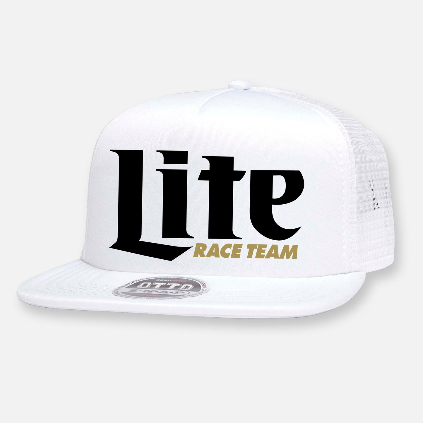 WEBIG LITE FLAT BILL RACE TEAM HAT