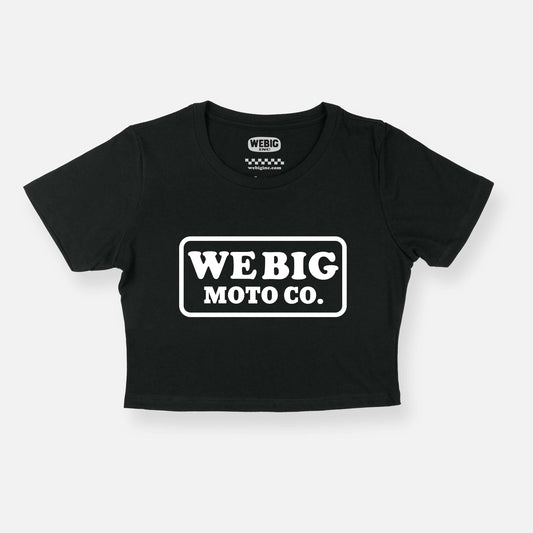 WEBIG MOTO CO CROP TEE