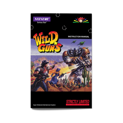 Wild Guns (Strictly Limited) [European Import] (Super Nintendo)