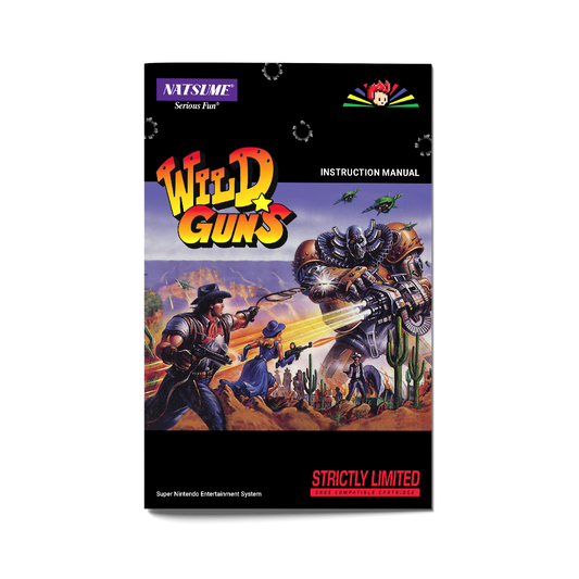 Wild Guns (Strictly Limited) [European Import] (Super Nintendo)