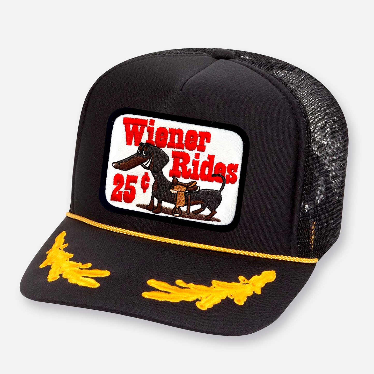 WIENER RIDES CURVED BILL PATCH HAT