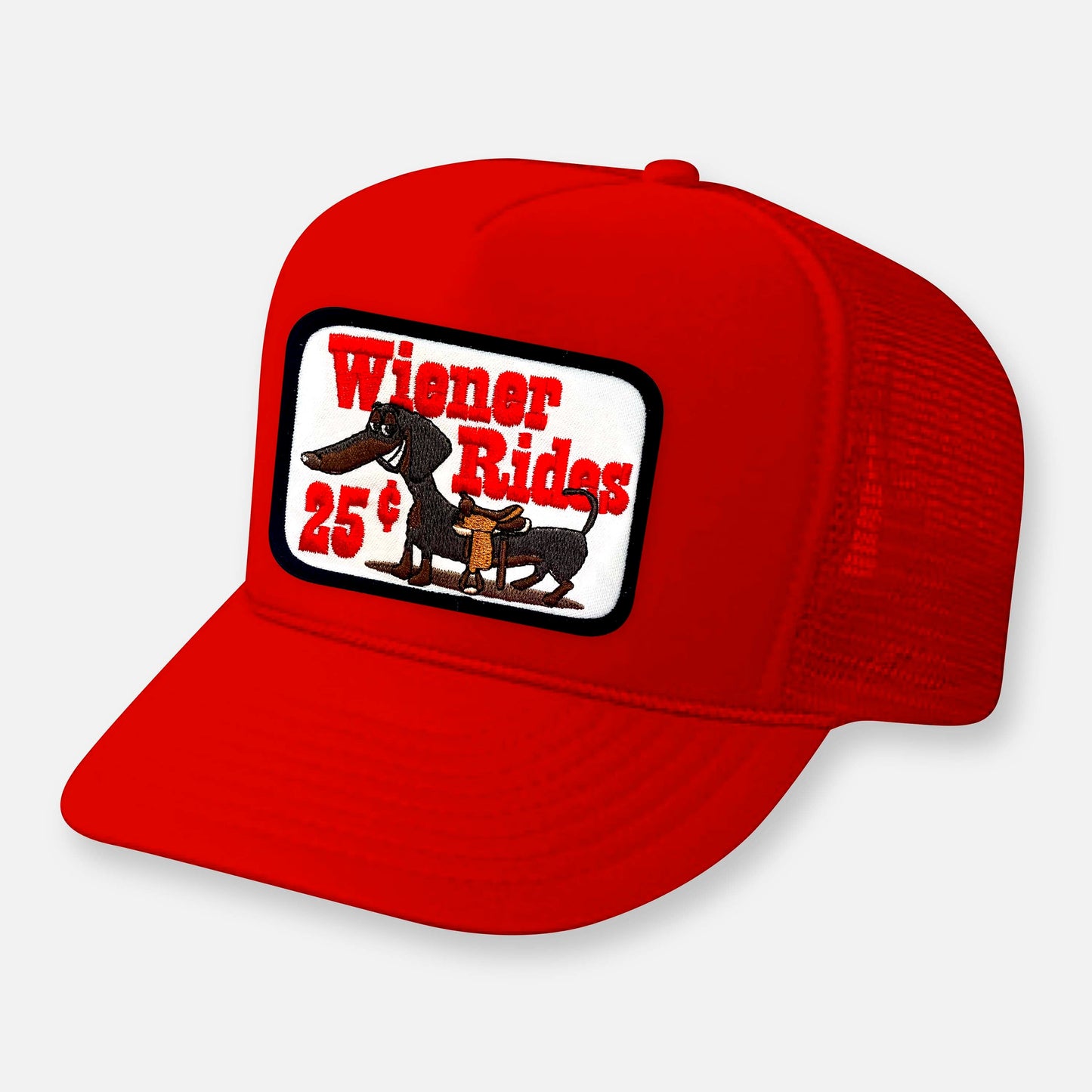 WIENER RIDES CURVED BILL PATCH HAT