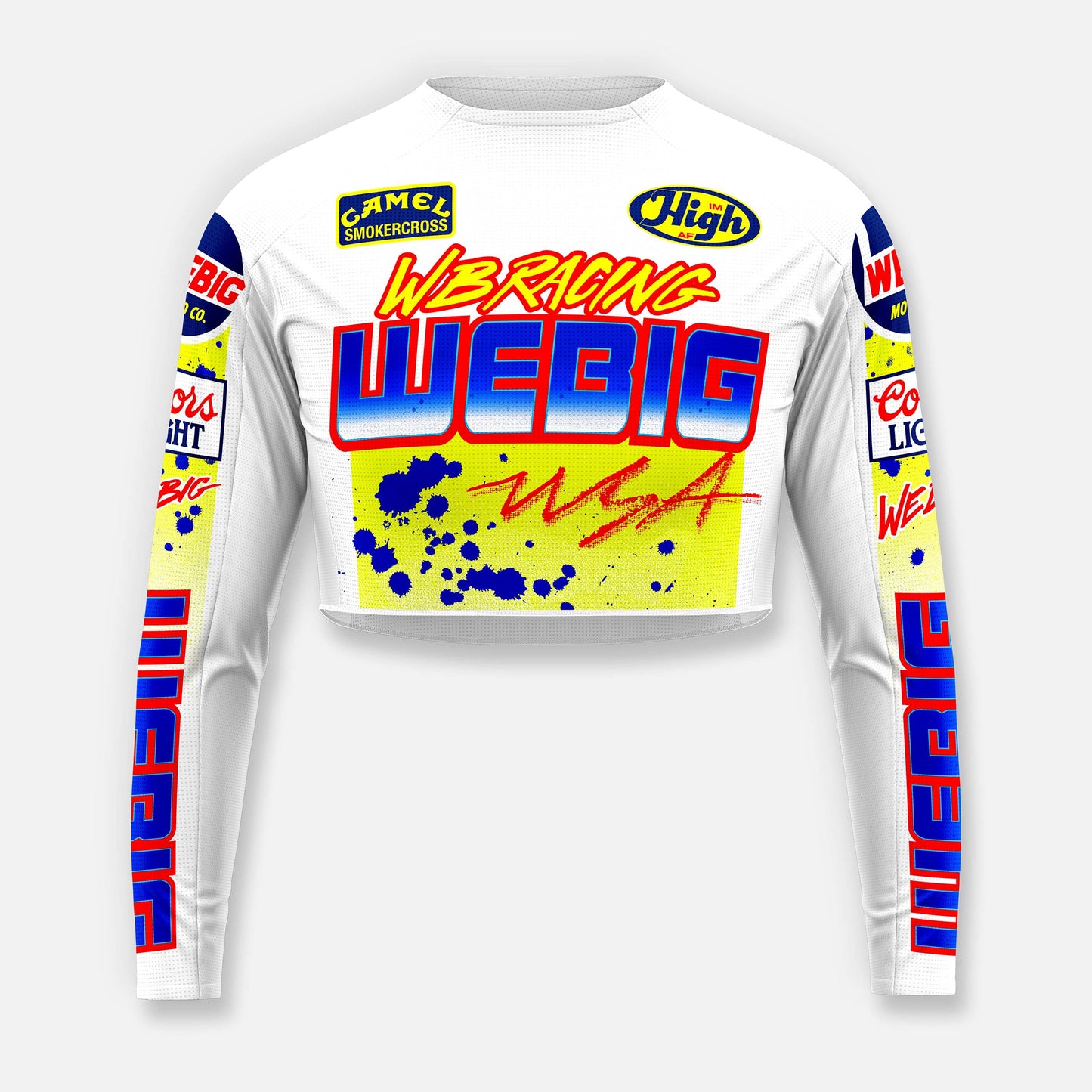 WOMENS CROP BLAZE OF GLOVE JERSEY