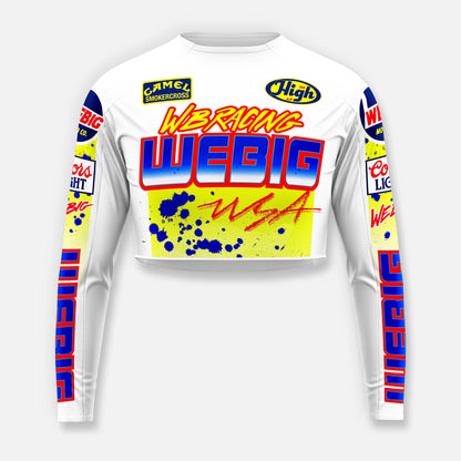 WOMENS CROP BLAZE OF GLOVE JERSEY