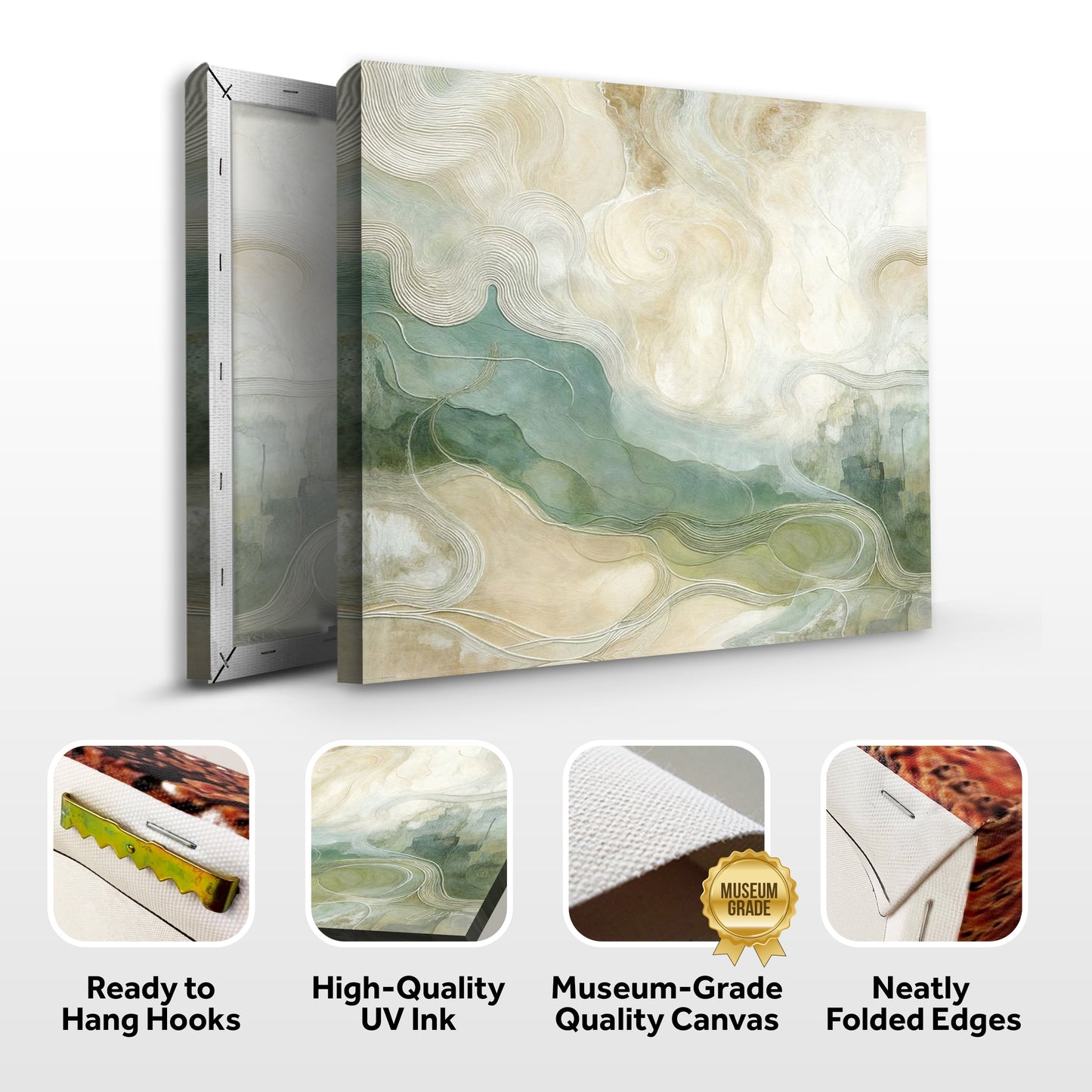 Canvas Print: "Whispering Currents"