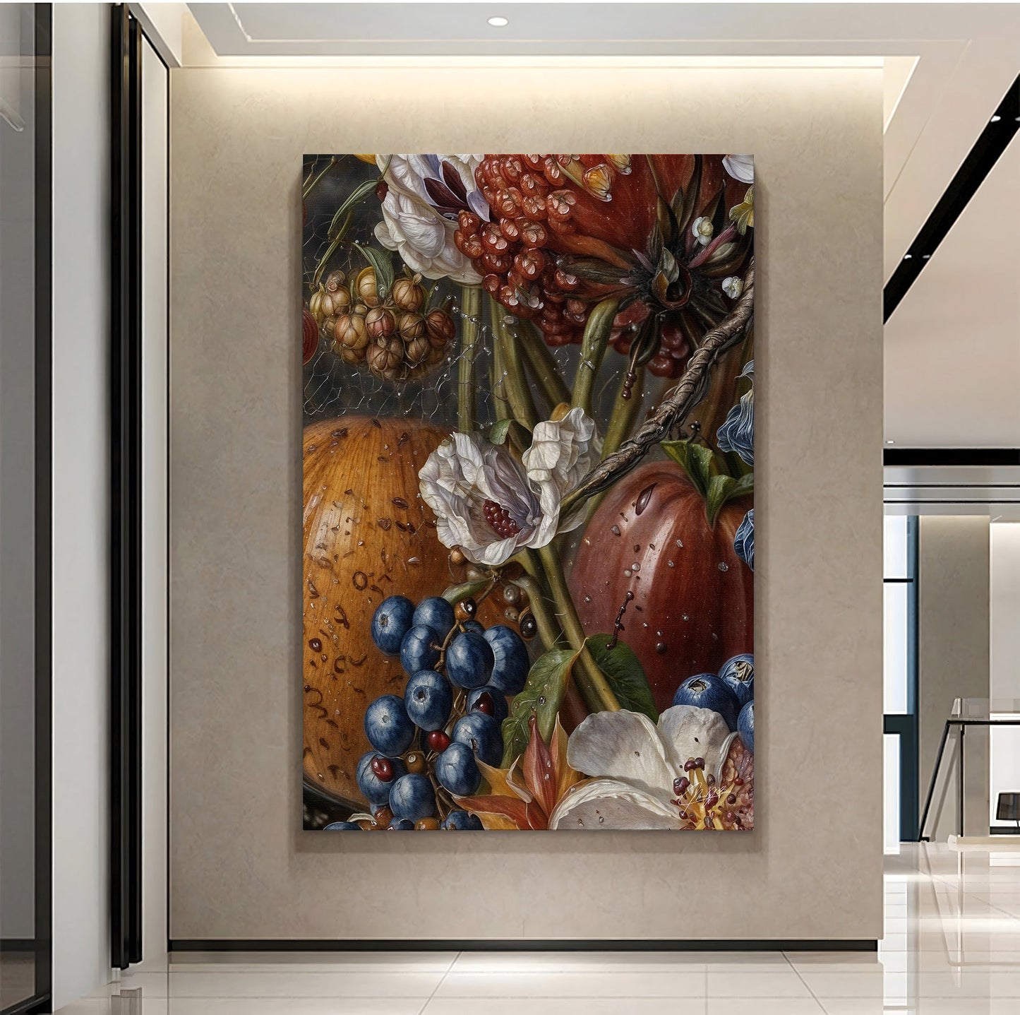 Canvas Print: "Baroque Bounty II"