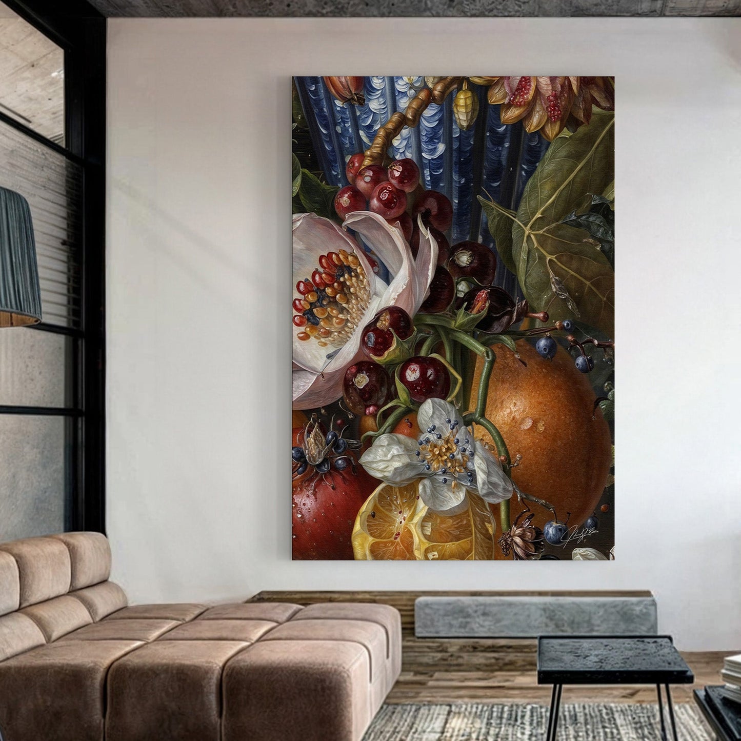 Canvas Print: "Baroque Bounty III"