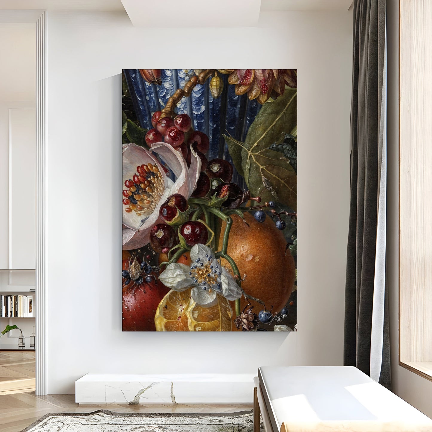 Canvas Print: "Baroque Bounty III"