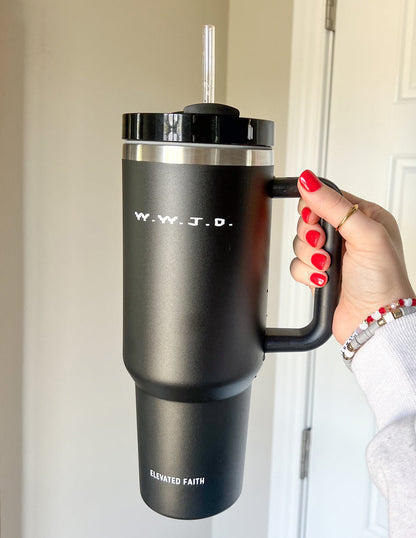 WWJD 40 oz Tumbler