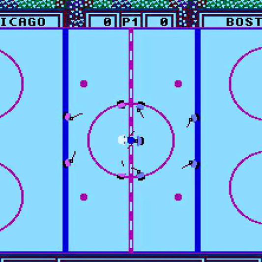 Wayne Gretzky Hockey (White Jersey Variant) (Nintendo NES)