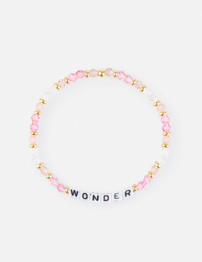 Wonder Letter Bracelet