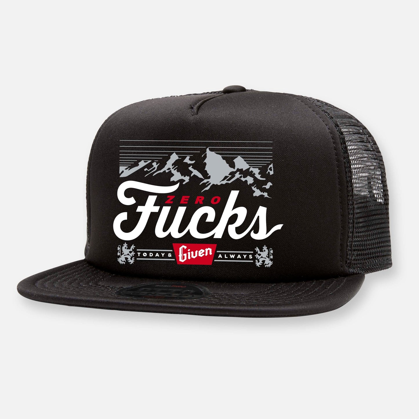 ZERO FUCKS ROCKY MOUNTAIN HAT