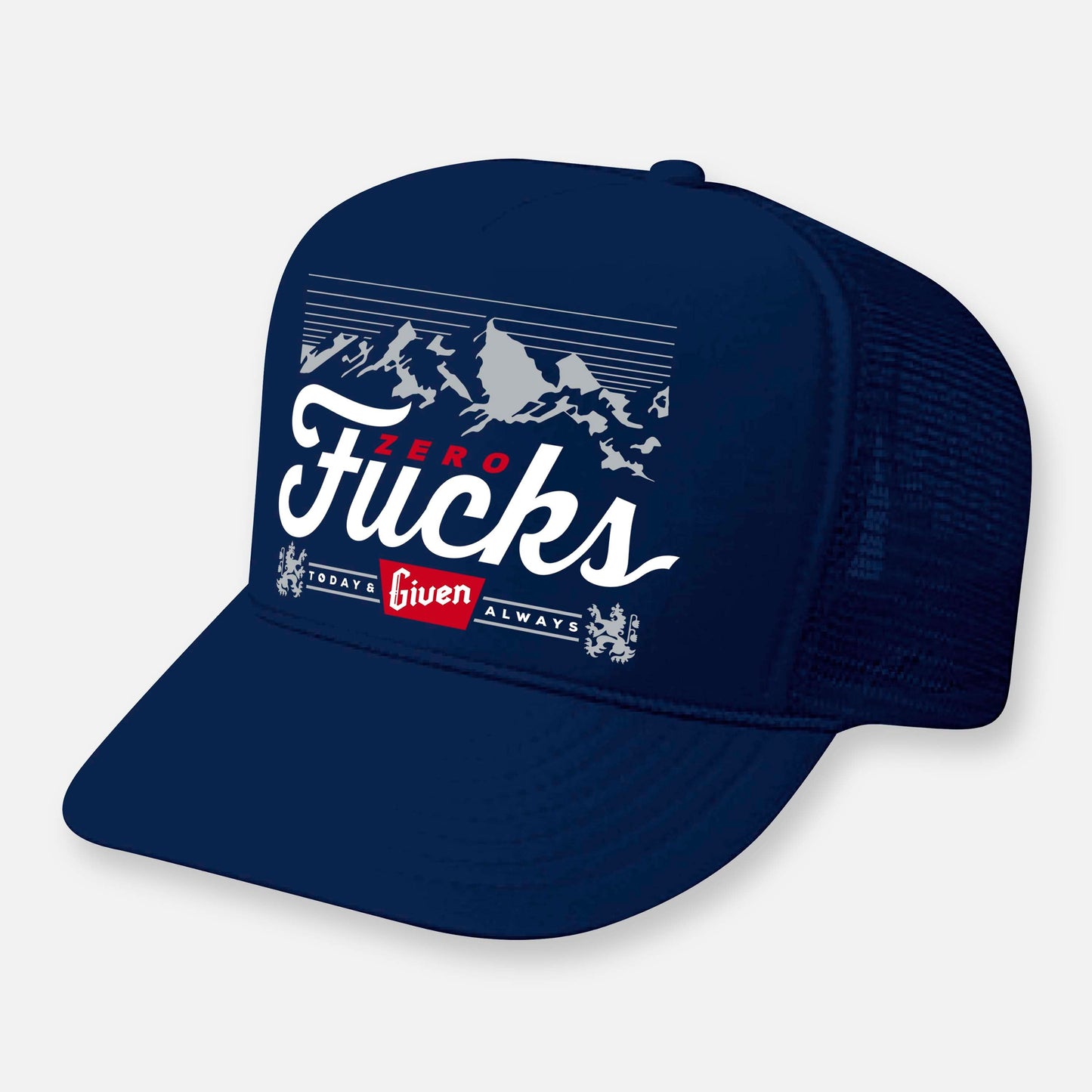 ZERO FUCKS ROCKY MOUNTAIN HAT