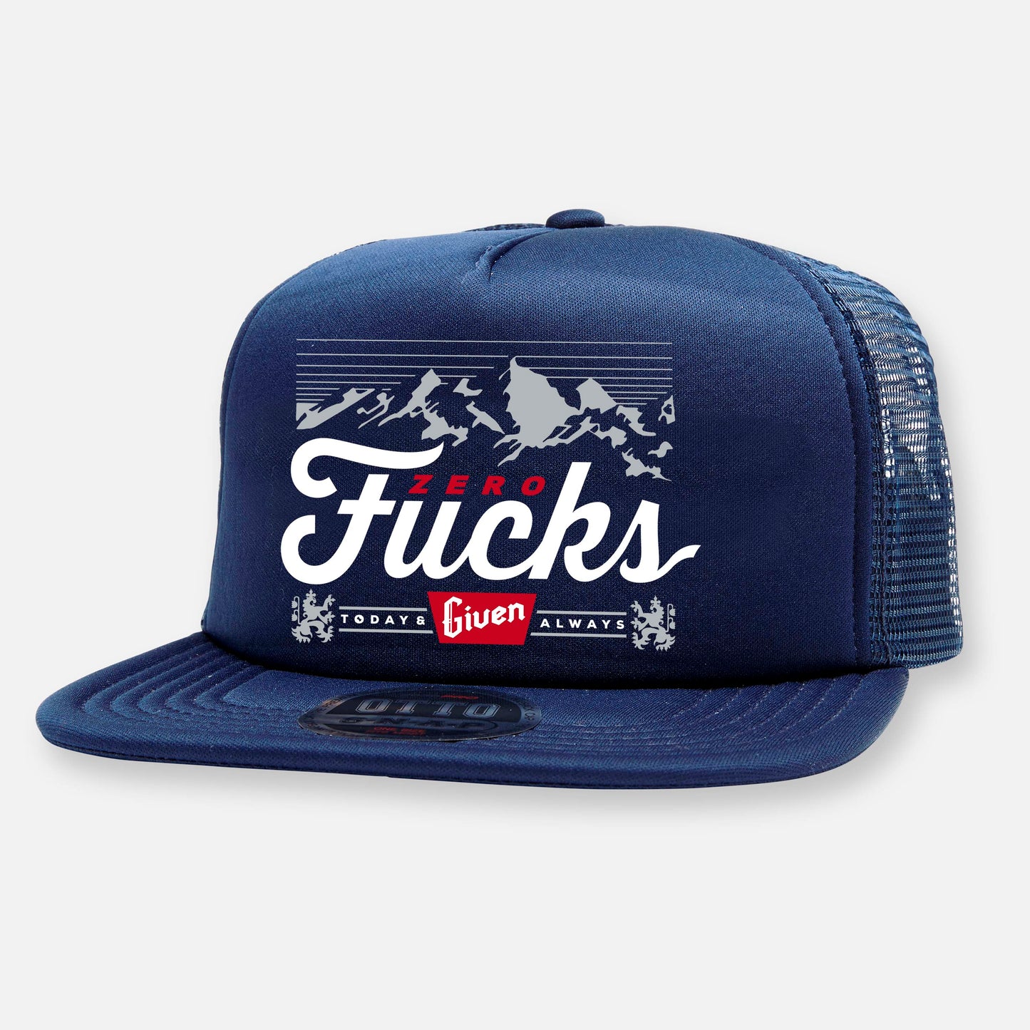 ZERO FUCKS ROCKY MOUNTAIN HAT
