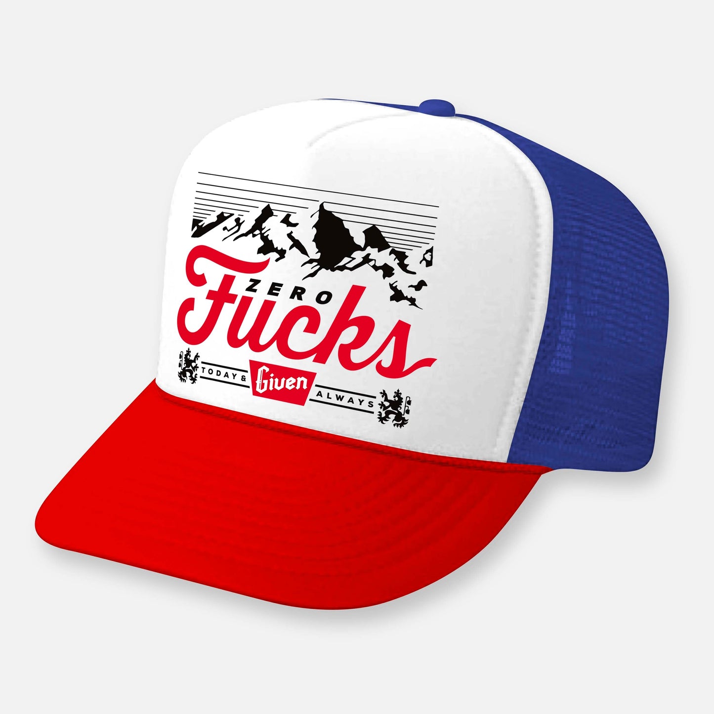 ZERO FUCKS ROCKY MOUNTAIN HAT