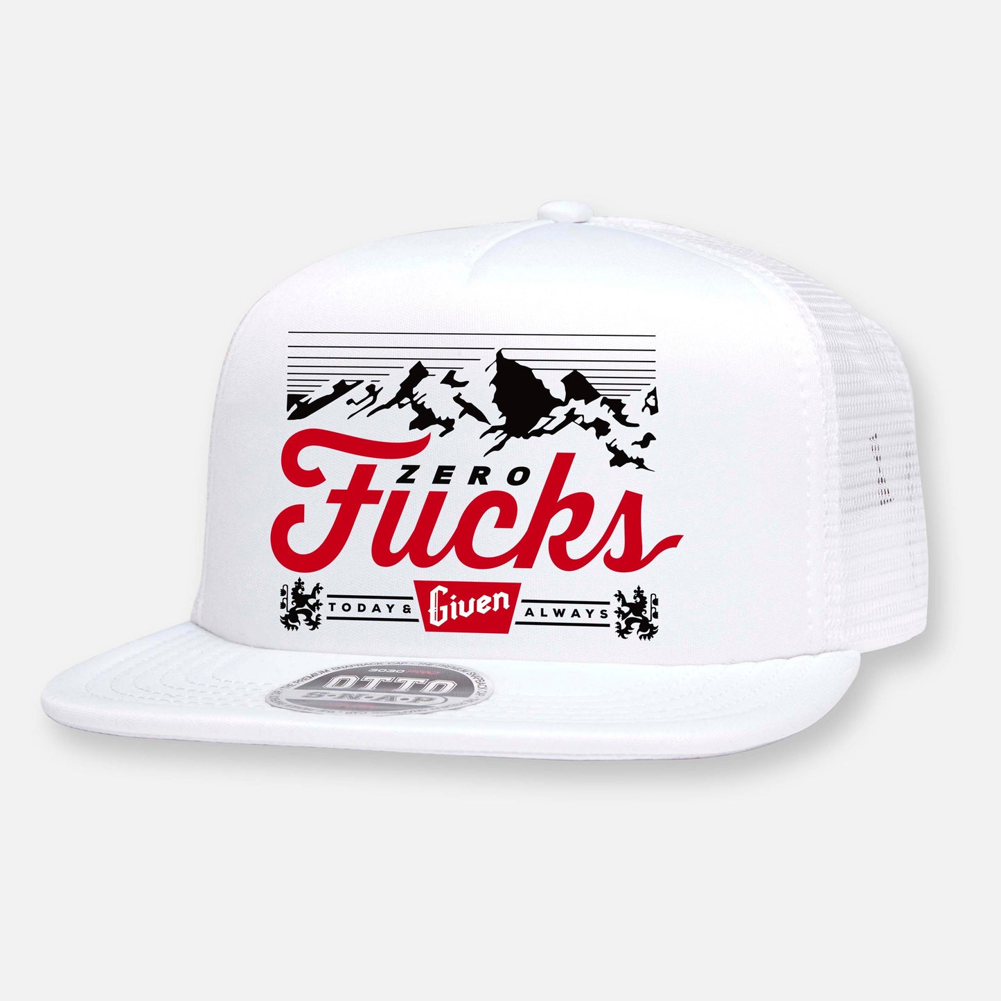 ZERO FUCKS ROCKY MOUNTAIN HAT