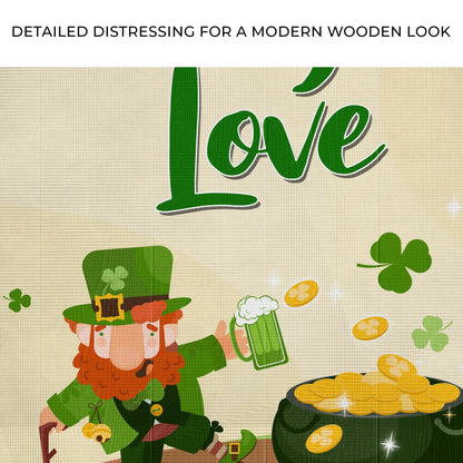 St. Patrick's Day Lucky In Love Sign