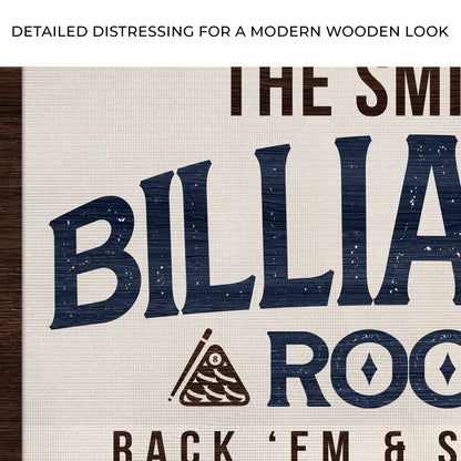 Rack Em Stack Em Billiards Room Sign II