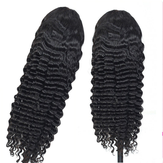 28-30" Deep Wave Lace Frontal Wigs 13x4