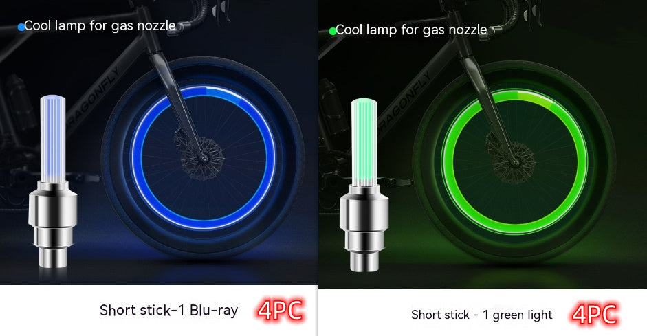 LED Tire Valve Cap Neon Lights