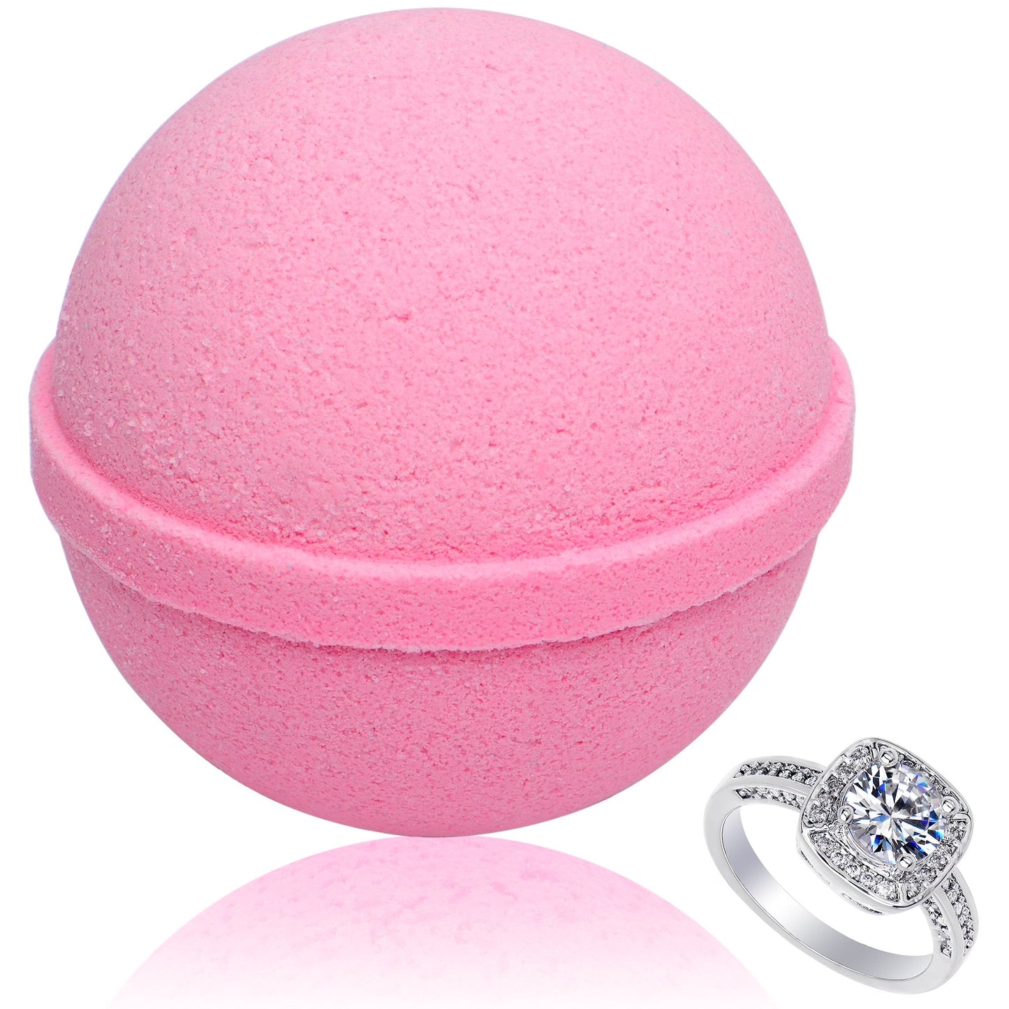 Love Potion Bath Bomb with Jewelry Ring Inside