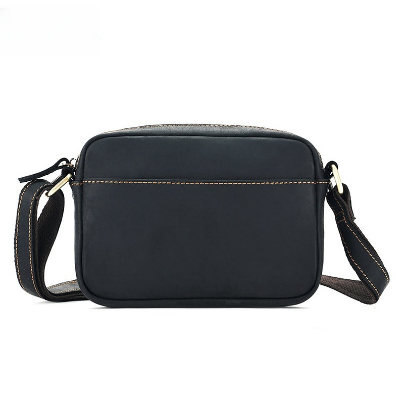 Retro Genuine Leather Men's Messenger Bag