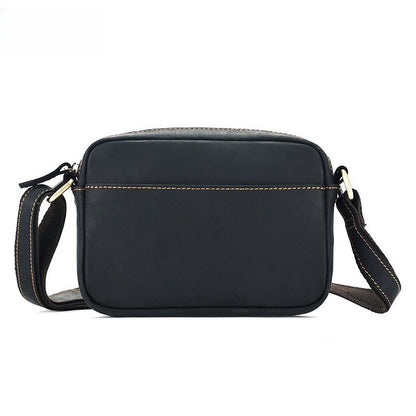 Retro Genuine Leather Men's Messenger Bag