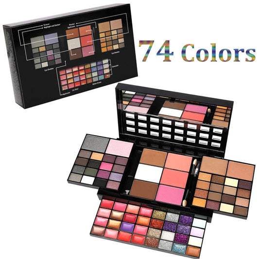 74-Color Makeup Set