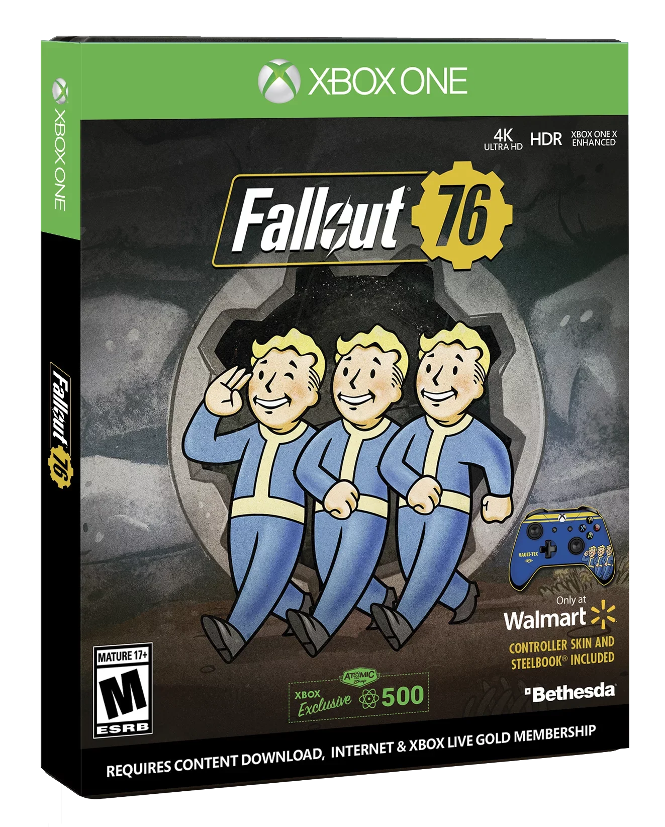 Fallout 76: Walmart Steel-Book Edition (Xbox One)