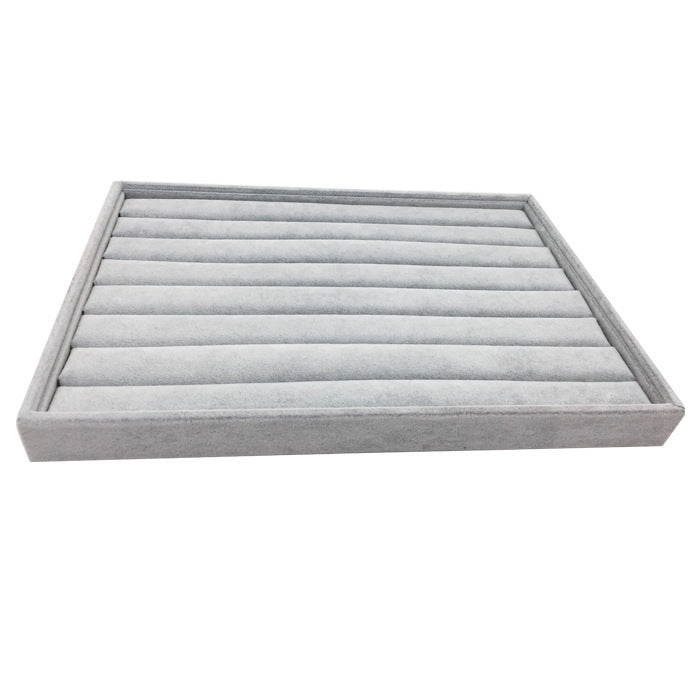 Flannel Jewelry Display Ring Tray