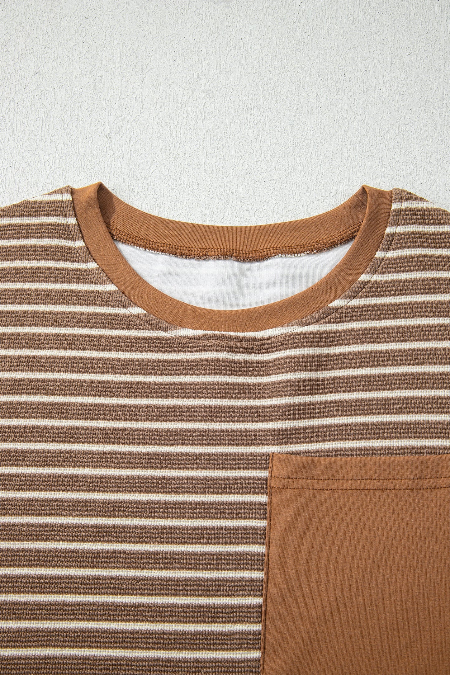 Stripe Crew Neck Tee and Drawstring Pants