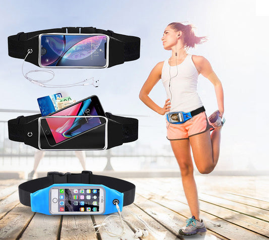 Clear Touch Screen Waist Bag