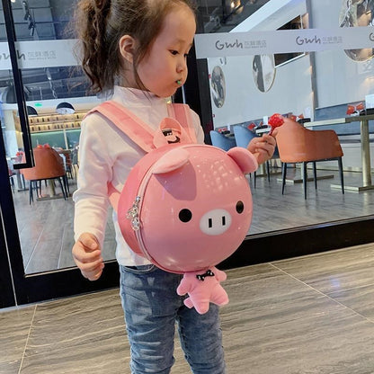 Kindergarten Hard Shell Cartoon Animal Backpack for Children