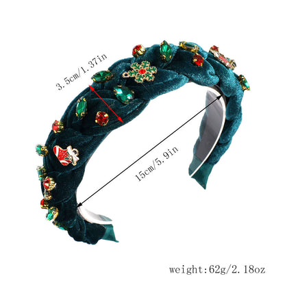 Christmas Snowflake Rhinestone Headband