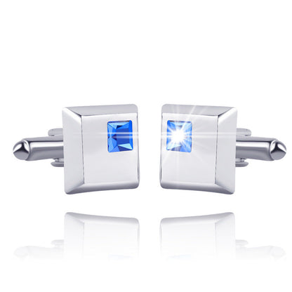 Diamond Cufflinks French Shirt
