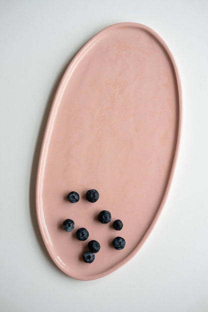 Handmade Ukrainian Porcelain Serving Platter
