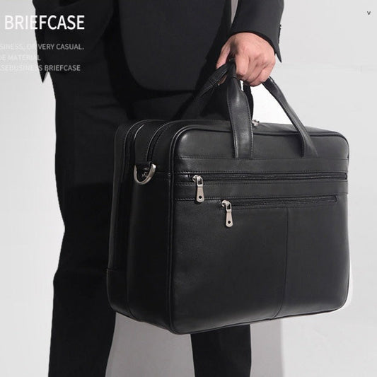Men's Napa Leather Briefcase