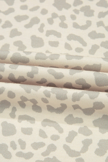 Leopard MAMA Letter Graphic Tee