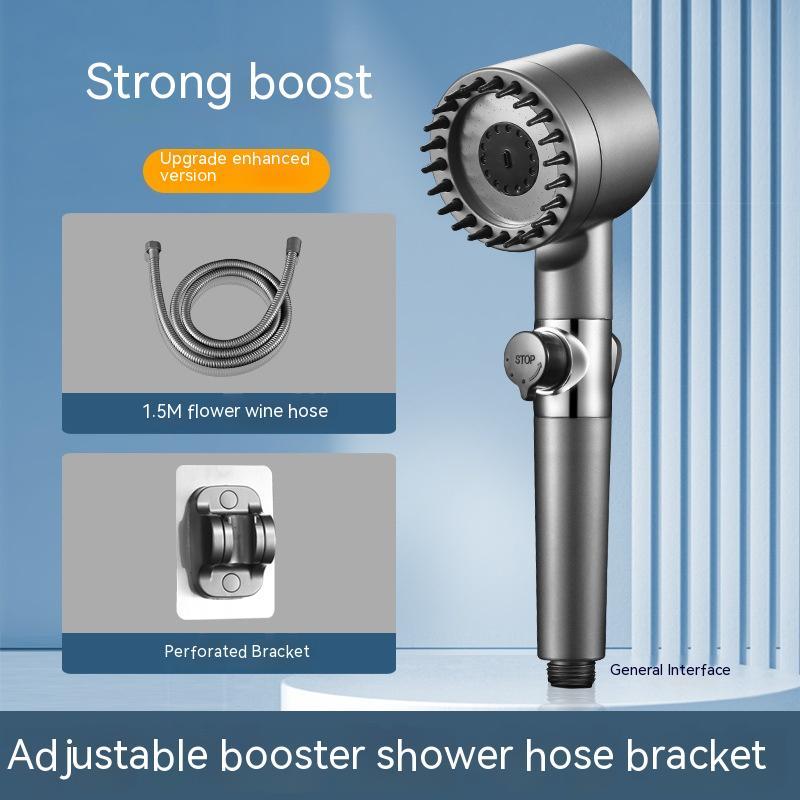 Adjustable Supercharged Shower Head