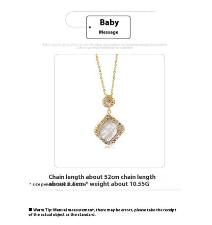 Personality Niche Design Necklace Earring Ring Set